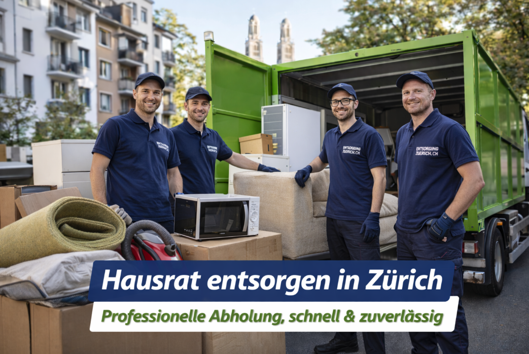 Hausrat entsorgen Zürich