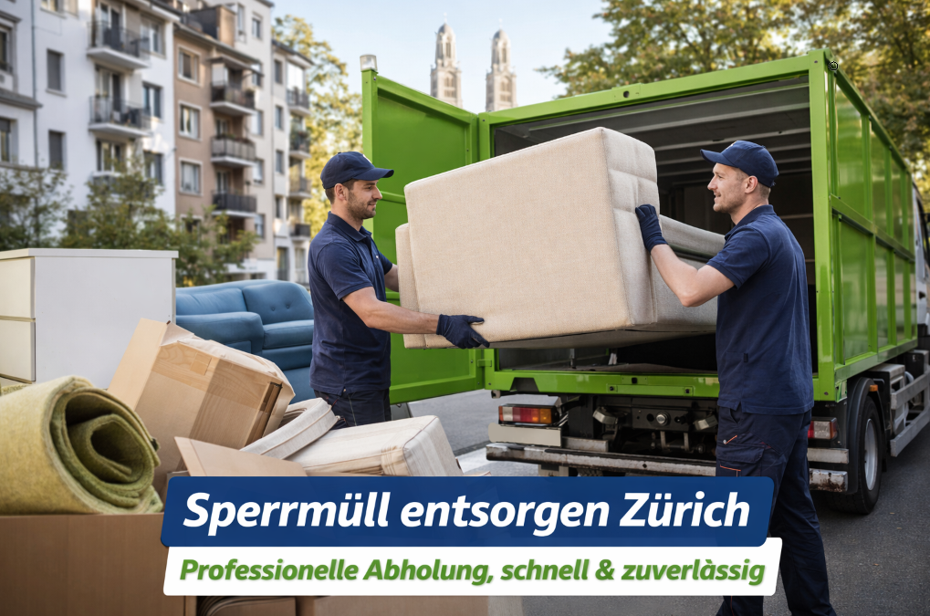 Spermüll entsorgung Zürich